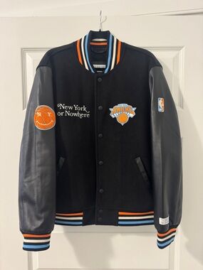 New York or Nowhere Knicks Varsity Jacket